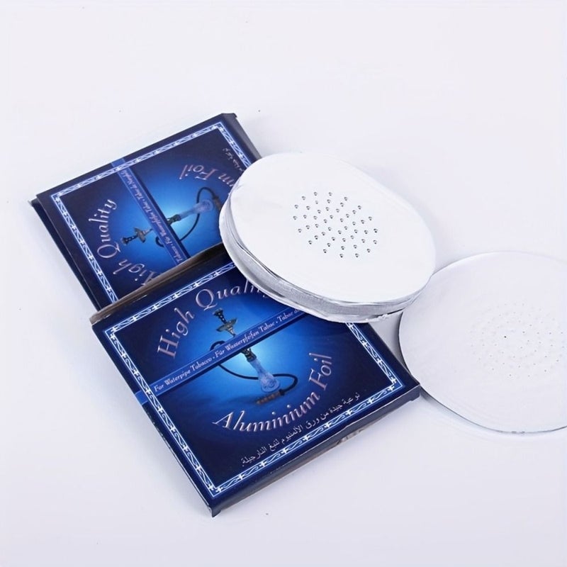50 Pcs Round Perforated Aluminum Foil For Hookah Suitable For Bars Restaurants And Homes - Image 4