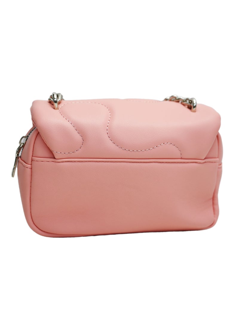 حقيبة كروس نسائية باللون الوردي، محافظ للنساء، حقيبة يد نسائية للمكتب، الخروج غير الرسمي، حقائب جانبية للنساء - Image 3