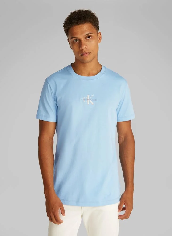 كالفن كلاين جينز Monologo Crew Neck T-Shirt