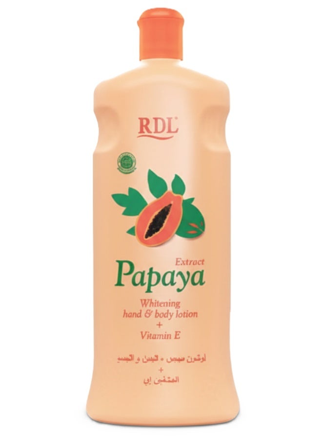 ار دي ال لوشن الجسم بالبابايا 600 مل - Image 1