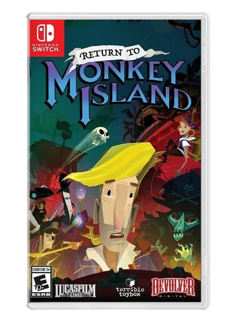 سويتش 0 Return to Monkey Island إصدار Nintendo Switch - لعبة مغامرات وألغاز - Image 1