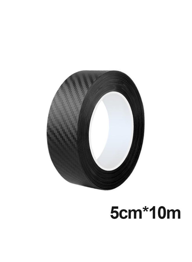 Seametal 3D DIY Car Sticker Protector Strip Black Carbon Fiber Auto Door Edge Sill Trunk Guard Anti Collision Scuff Protection - Image 5