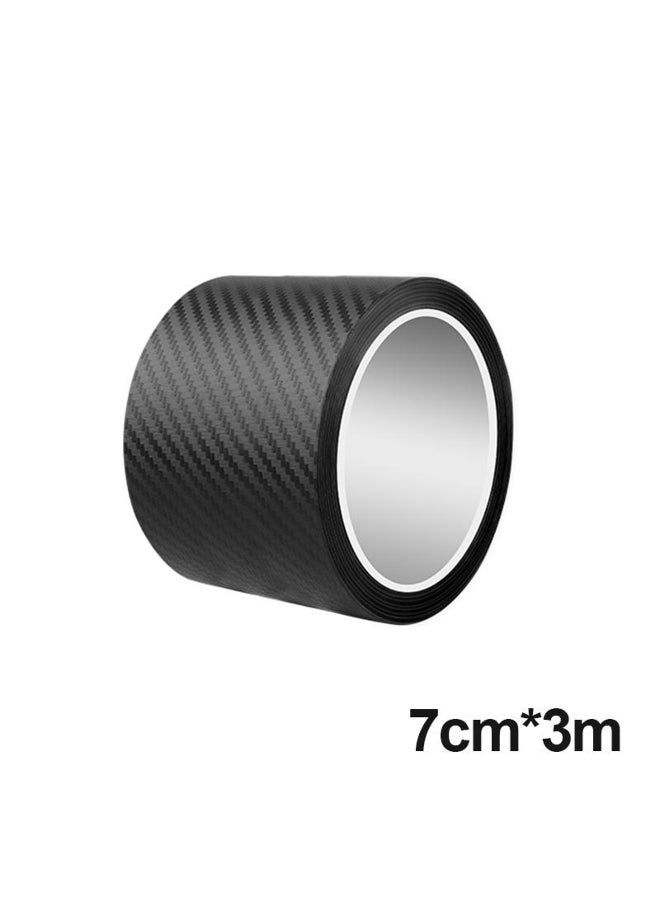 Seametal 3D DIY Car Sticker Protector Strip Black Carbon Fiber Auto Door Edge Sill Trunk Guard Anti Collision Scuff Protection - Image 2