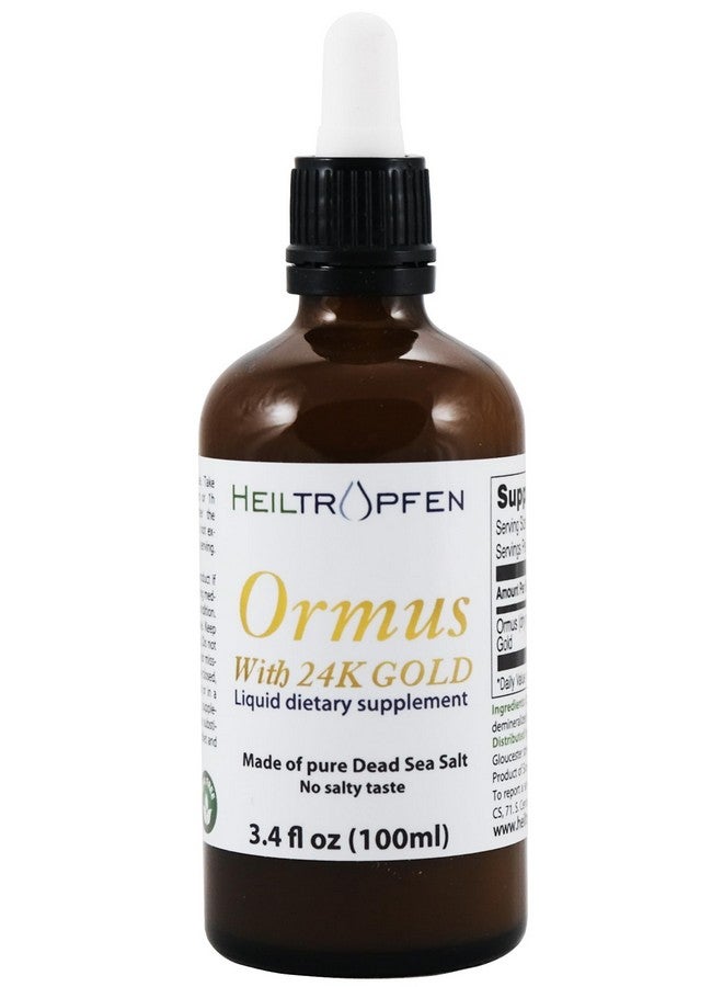 Heiltropfen Ormus with 24K Gold 3.4 Fl Oz - 100 ml | Concentrated Orme | Atomic Minerals | Heiltropfen® - Image 2