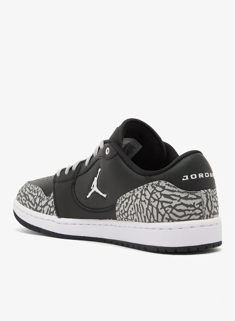 Jordan BLACK/WHITE-LT SMOKE GREY-DK GREY Jordan Court Connect Low Hm for Men | Best Price UAE