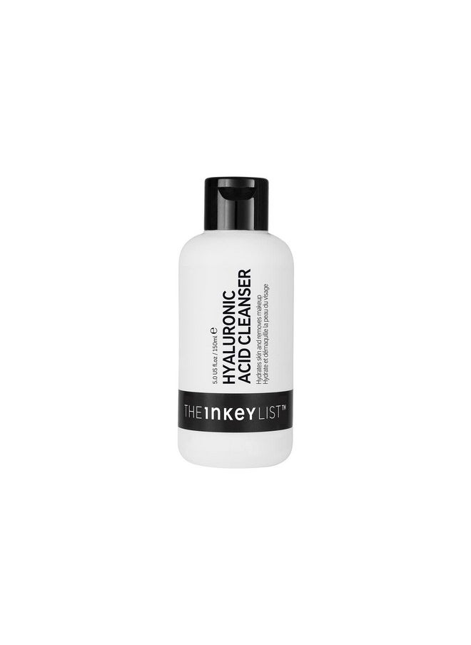 The Inkey List The INKEY List Hyaluronic Acid Cleanser, Daily Hydrating Face Cleanser, Helps Hydrate Skin and Lock In Moisture, Removes Makeup, For All Skin Types, 5 fl oz  - Image 1