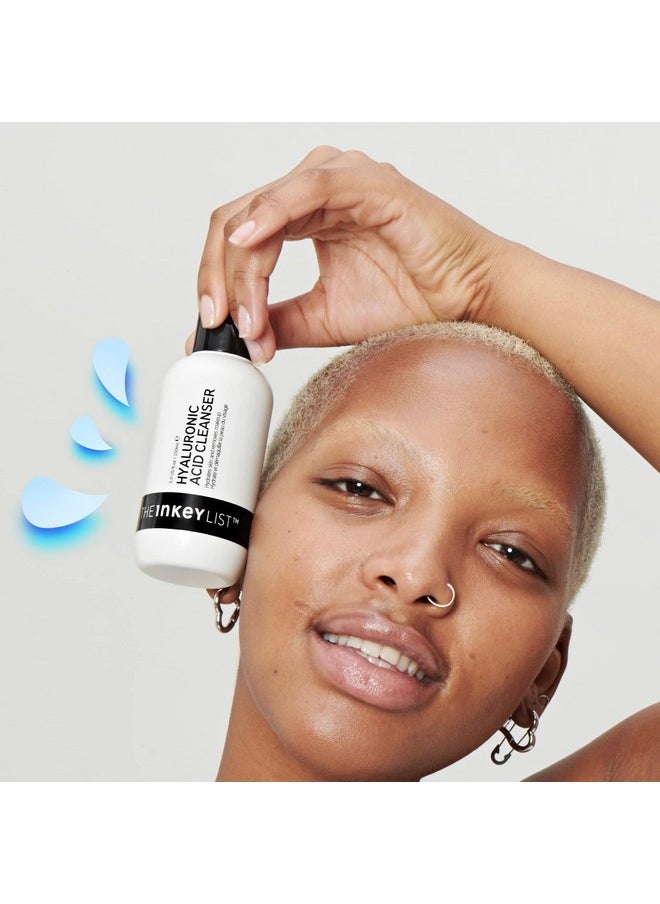 The Inkey List The INKEY List Hyaluronic Acid Cleanser, Daily Hydrating Face Cleanser, Helps Hydrate Skin and Lock In Moisture, Removes Makeup, For All Skin Types, 5 fl oz  - Image 5