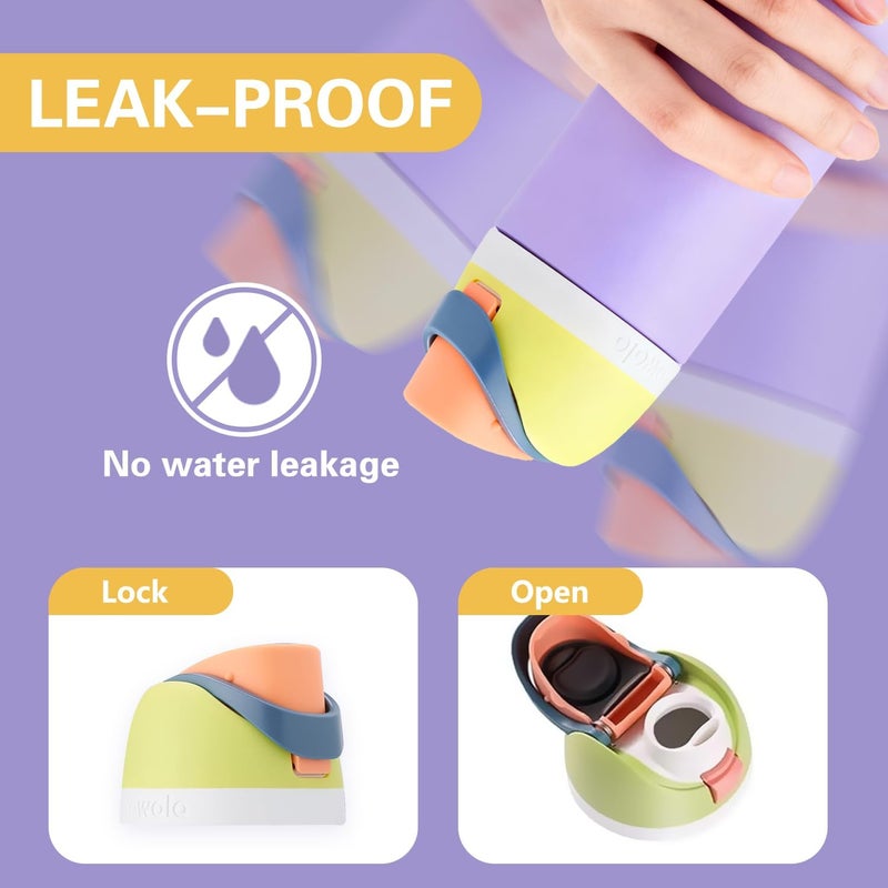 Gestarich Replacement Lid for Owala Freesip, Compatible with Owala Cup 16oz 24oz 32oz 40oz, Leakproof One Button Replacement Cap for Top Accessories, BPA Free - Image 4