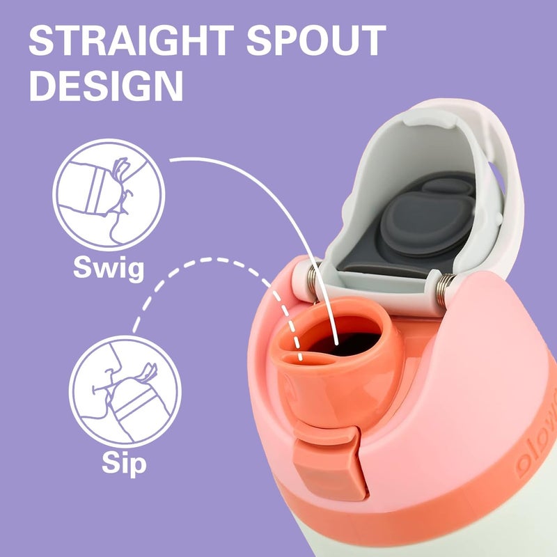 Gestarich Replacement Lid for Owala Freesip, Compatible with Owala Cup 16oz 24oz 32oz 40oz, Leakproof One Button Replacement Cap for Top Accessories, BPA Free - Image 3