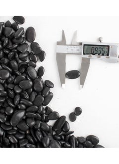 Generic Natural Polished Black Pebbles for Decoration Multi Purpose  - Image 3