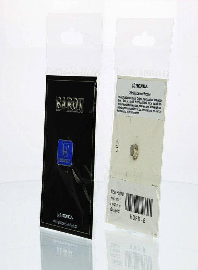 Honda License Frame Inc. Honda Genuine Blue Lapel Pin - Image 2