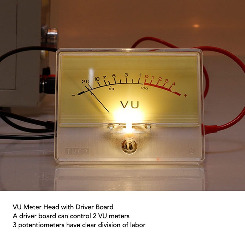 High Accuracy Audio VU Meter Preamplifier with Backlight Driver Board DIY Kit - Image 5
