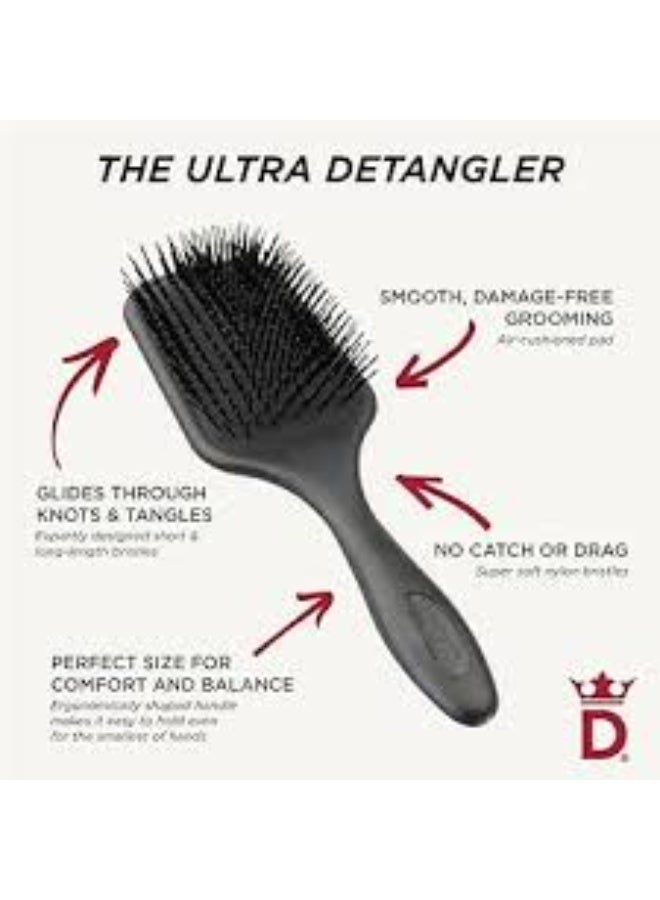 دنمان فرشاة دينمان D90L فائقة التصفيف باللون الأسود - Image 2