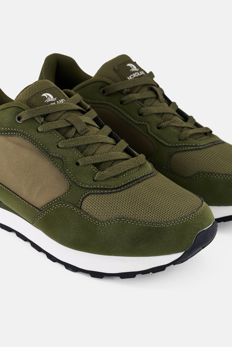 Nordland أحذية مشي للرجال برباط، زيتوني - Image 3