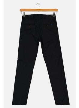 GANT Kids Boy Plain Chino Pants, Black  - Image 2