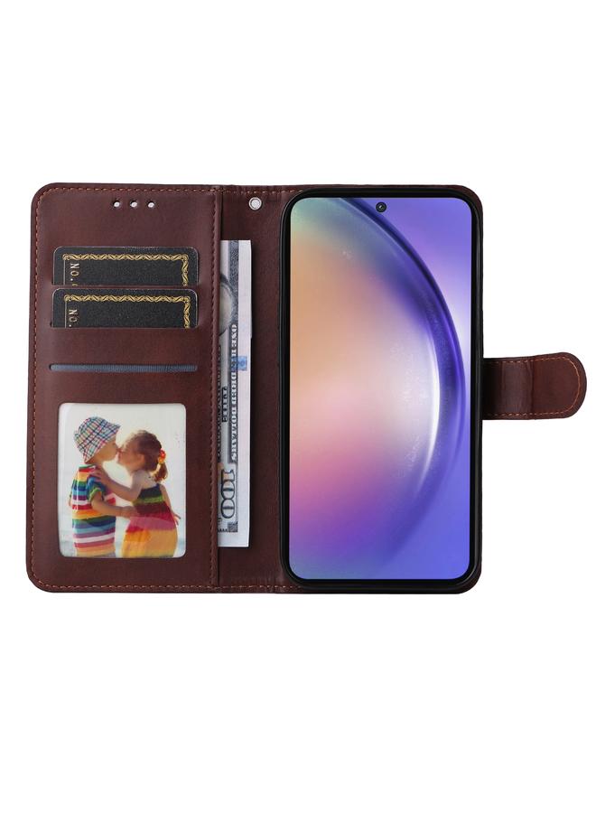 S-TOP Case For Samsung Galaxy A55 Classic Calf Texture Flip Leather Phone Case - Image 4