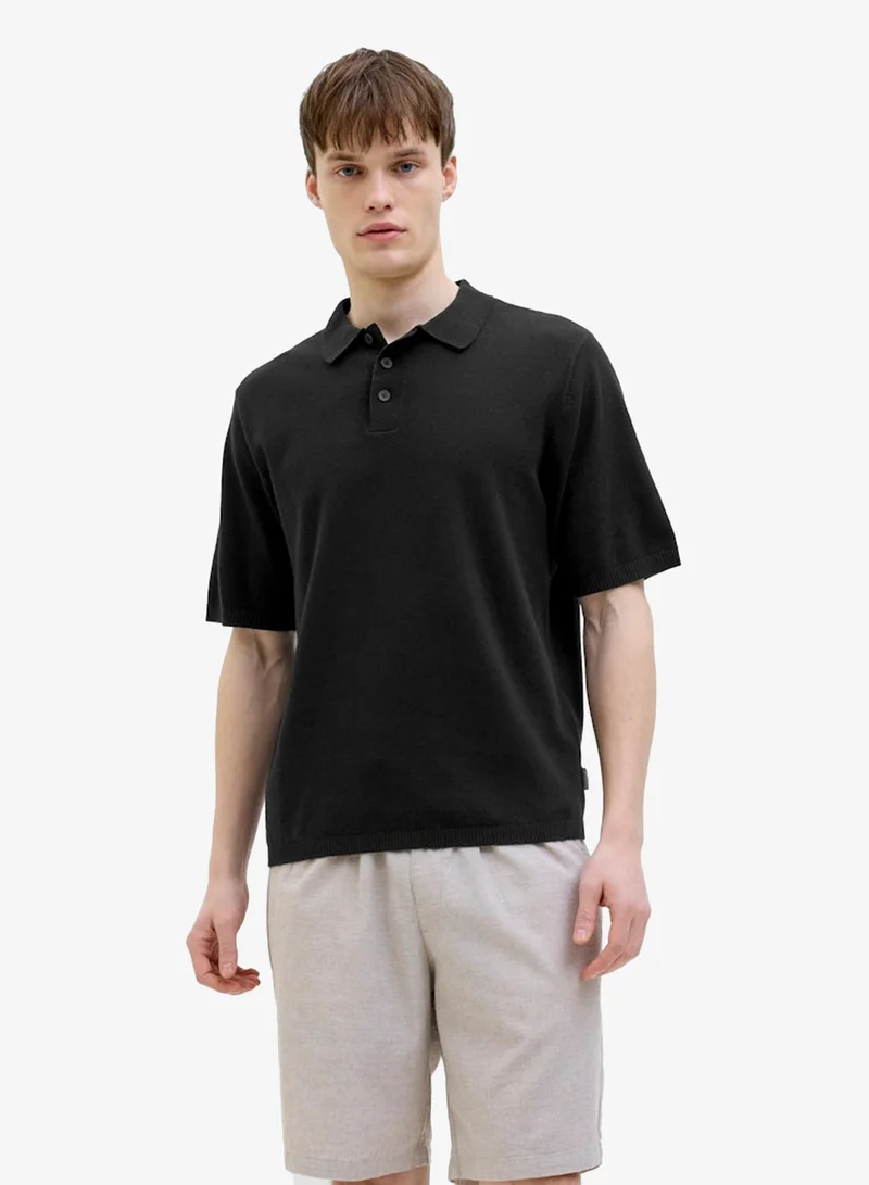 جاي جاي ريبل بولو أساسي محبوك ملائم