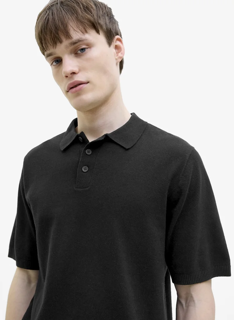 JJ Rebel  Essential Knit Fit Polo for Men | Best Price UAE