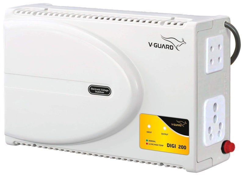 V-GUARD VGuard Stabilizer DIGI 200 for LED , OLED, UHD TV 55inch to 70inch screen size - Image 1