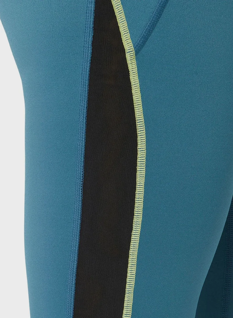 asics Mesh Panel Training Leggings