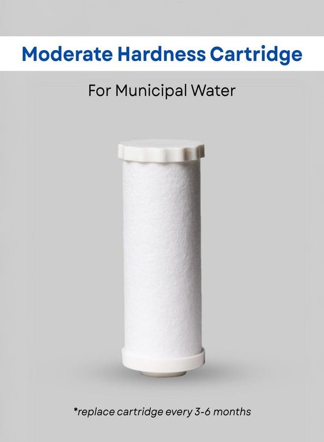 CareDale Care Dale Replacement Cartridge for Municipal Hard Water - Multi-Stage Shower & Tap Filter Refill, Reduces Hair Fall, Dry Skin & Acne, Removes Chlorine & Toxic Chemicals (Pack of 1) - Image 2