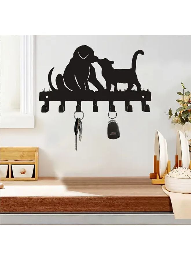 GG26 خطاف حائط ديكور، حامل مفاتيح معدني إبداعي لتخزين المنزل والمرآب - Image 3