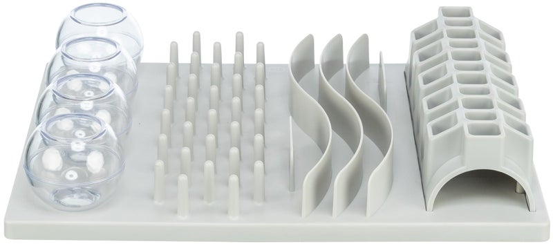 TRIXIE Fun Board Strategy Game for Cats, Puzzle Toy, Treat Dispenser, Interactive Play, Mental Stimulation - Image 2