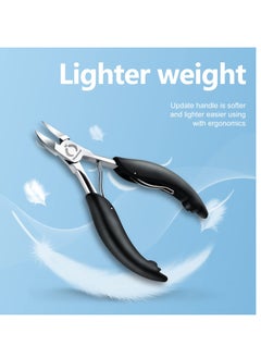 Toe Nail Clipper for Ingrown or Thick Toenails,Toenails Trimmer and Professional Podiatrist Toenail Nipper for Seniors with Surgical Stainless Steel Surper Sharp Blades Lighter Soft Handle - pzsku/Z0F875F4AA68A64B836B0Z/45/_/1717313279/c869709c-99af-430d-83dc-c5c69ca58987