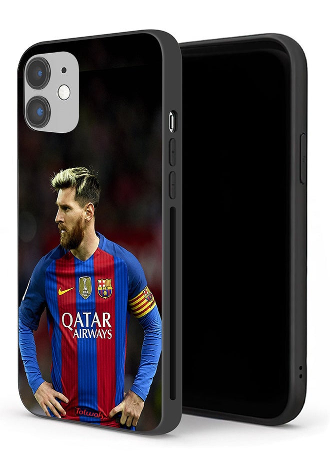 Tolwak Apple iPhone 12 Protective Case Messi Barcelona - Image 1