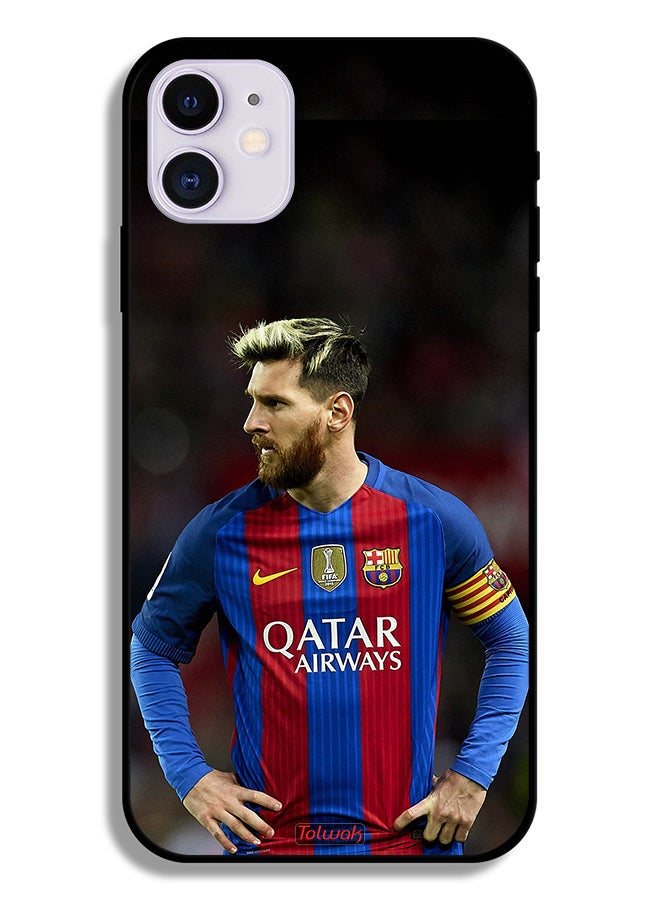Tolwak Apple iPhone 12 Protective Case Messi Barcelona - Image 2