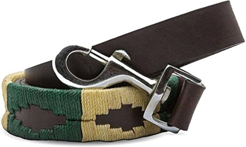 Skora Premium Hand Stitched Leather Dog Leash 4.5 fit 6 cm Dog Strap Leash (Brown) - Image 2