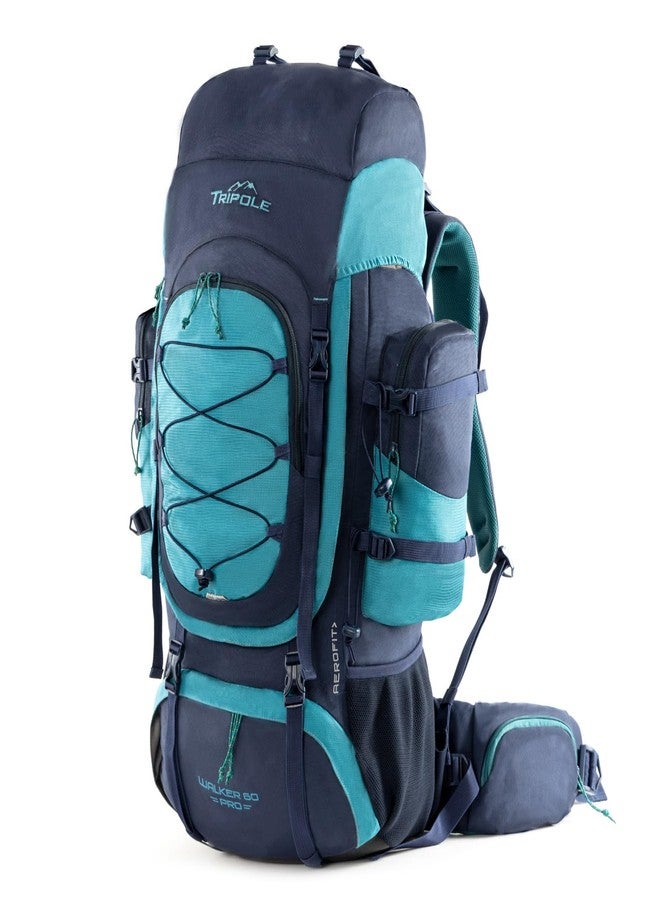 Tripole Walker Pro Rucksack for Trekking and Hiking (Navy Blue, 60) - Image 1