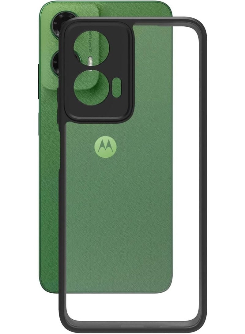 تي ام جراب TM شفاف لـ  موتو جي 35 | Moto G35 Cover مضاد للصدمات بحماية الكاميرا وتصميم خفيف وأنيق - Image 4