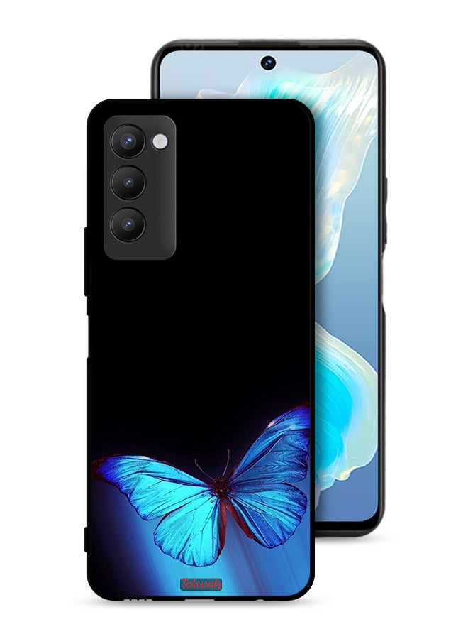 Tolwak Tecno Camon 18 Protective Case Cover Butterfly Art - Image 1