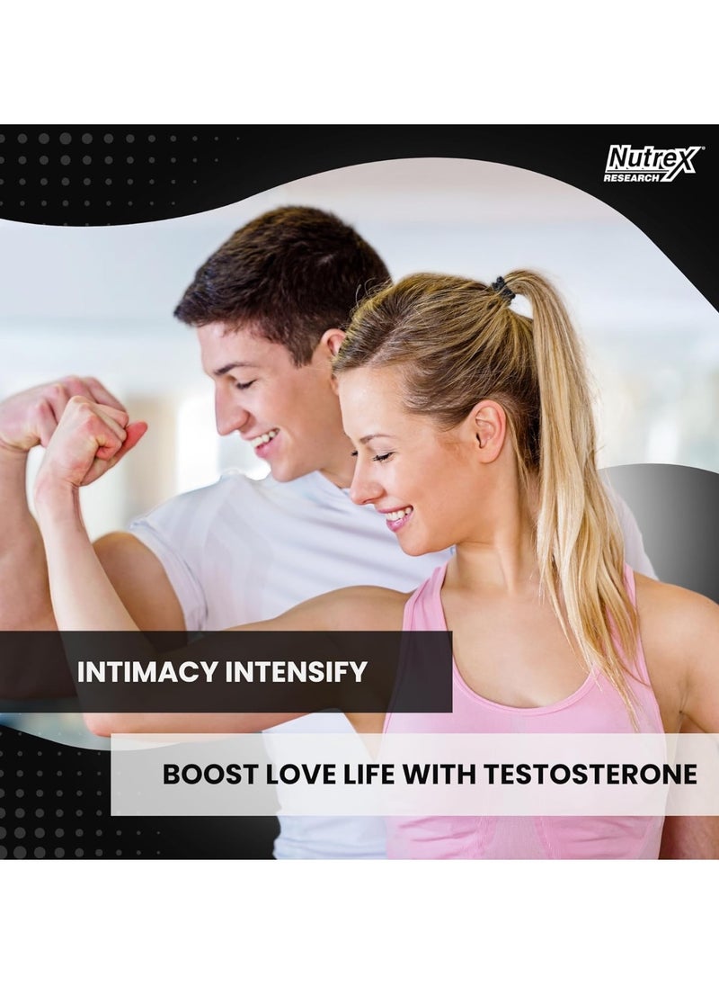 Nutrex Research T-UP, 60 Capsules, Complete Testosterone Support  - Image 5