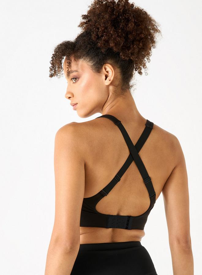 كابا صدرية رياضية بألواح وحمالات متقاطعة من كابا - Image 3