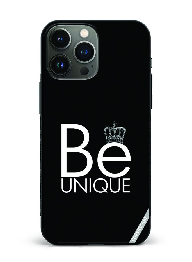 COVERSCART Protective Case Cover For Apple iPhone 14 Pro Be Unique Design Black