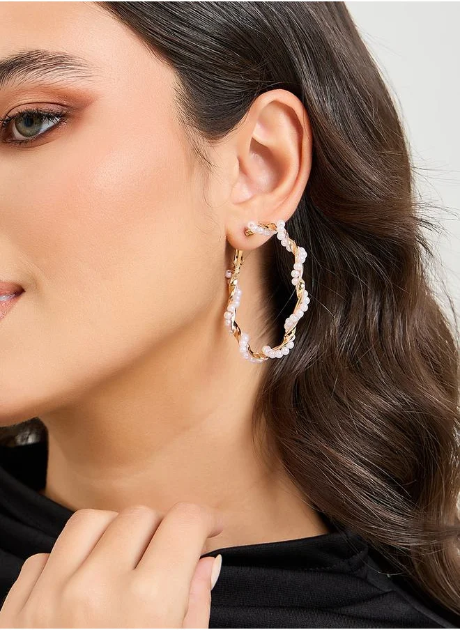 Styli Set of 6 - Spiral Hoop Earrings