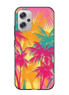Protective Case Cover For Xiaomi Redmi Note 11T Pro Colorful Tree Design Multicolour