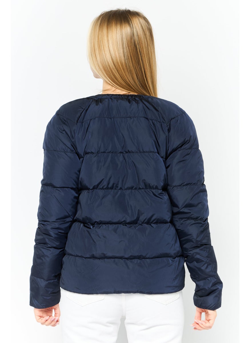 Hilfiger Denim - Women Wash Puffer Jackets, Navy - Image 1