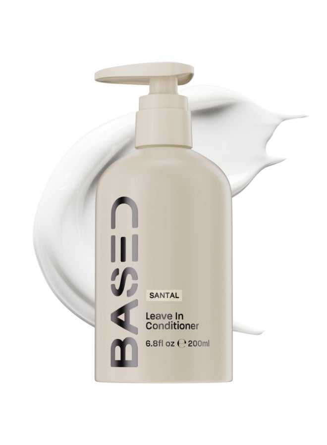 Based Leave-In Conditioner, Instant Frizz Control, Hydrates & Nourishes Hair, Premium Leave-In Conditioner for Men, Healthy Frizz-Free Hair in Minutes (6.8 Fl Oz Pack of 1) - Image 1