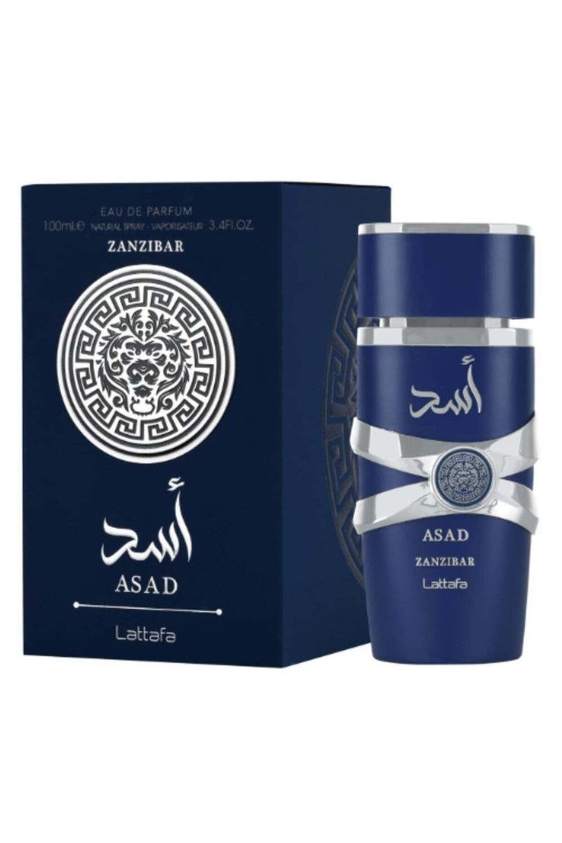 لطافة عطر اسد زنجبار ازرق 100 مل