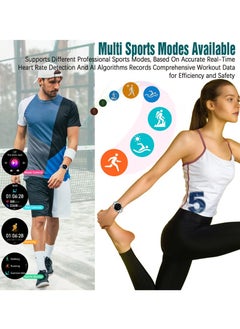 RollsTimi  Men's Bluetooth Smartwatch 1.28-Inch Full-Screen Touch Sports Waterproof Sleep Monitoring Android Ios System Universal RT I80  - Image 2