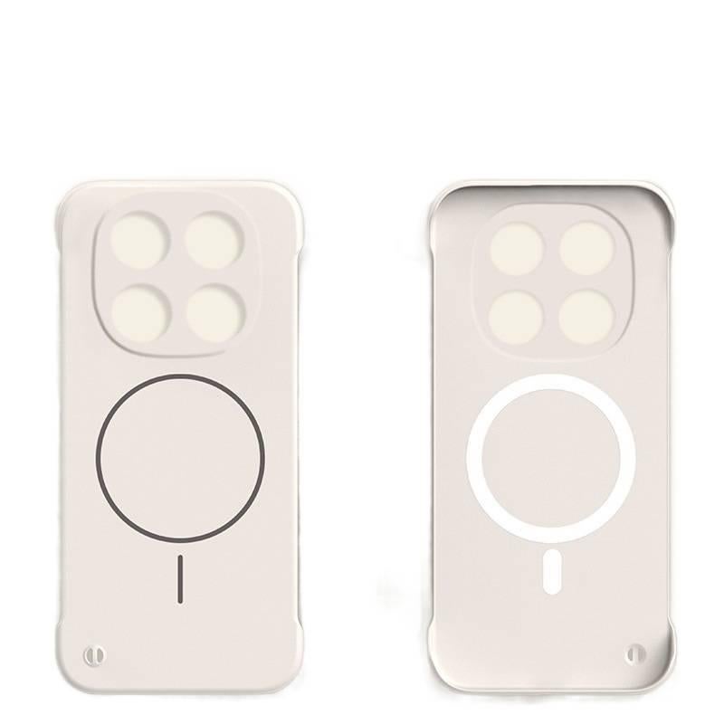 BB غطاء MagSafe لـ Redmi Note 15 مع حماية من السقوط ومغناطيس قوي مع مقاوم للصدمات مع تغطية كاملة مع تصميم بدون إطار باللون وردي مغناطيسي باللون الوردي باللون الأحمر - Image 3