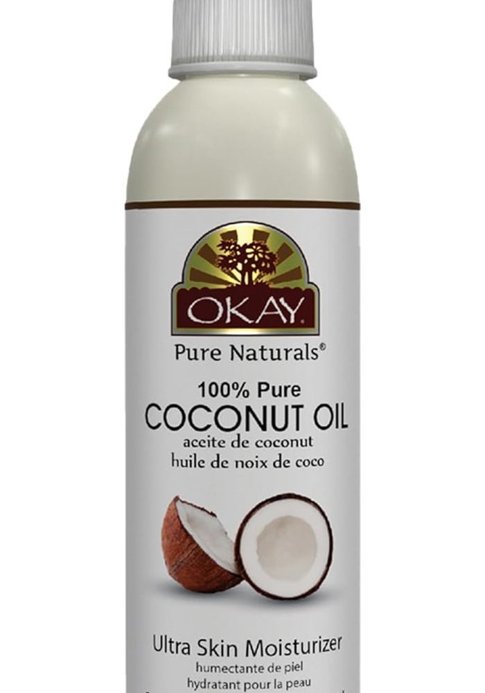 OKAY 100% Pure Coconut Oil Ultra Skin Moisturizer - 6 Oz - Image 1