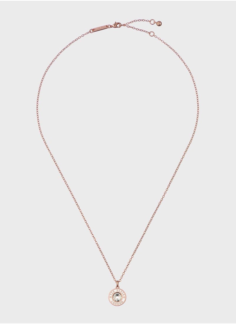 Ted Baker - Chain Detail Drop  Long Necklace - Image 1