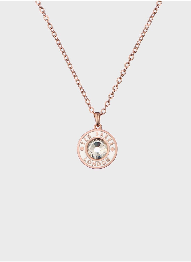 Ted Baker - Chain Detail Drop  Long Necklace - Image 1