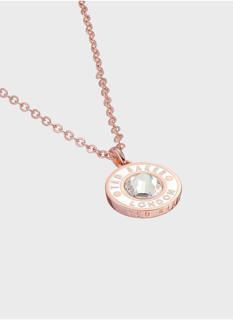 Ted Baker - Chain Detail Drop  Long Necklace - Image 1