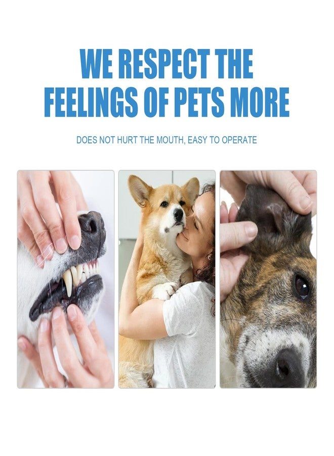 Felico Pet Dental Finger Wipes, Oral Cleansing Teeth Care Finger Cots Wipes Pads for Dogs and Cats, Optimize Oral Health, Reduces Plaque, Freshen Breath - 50 Wipes - Image 4