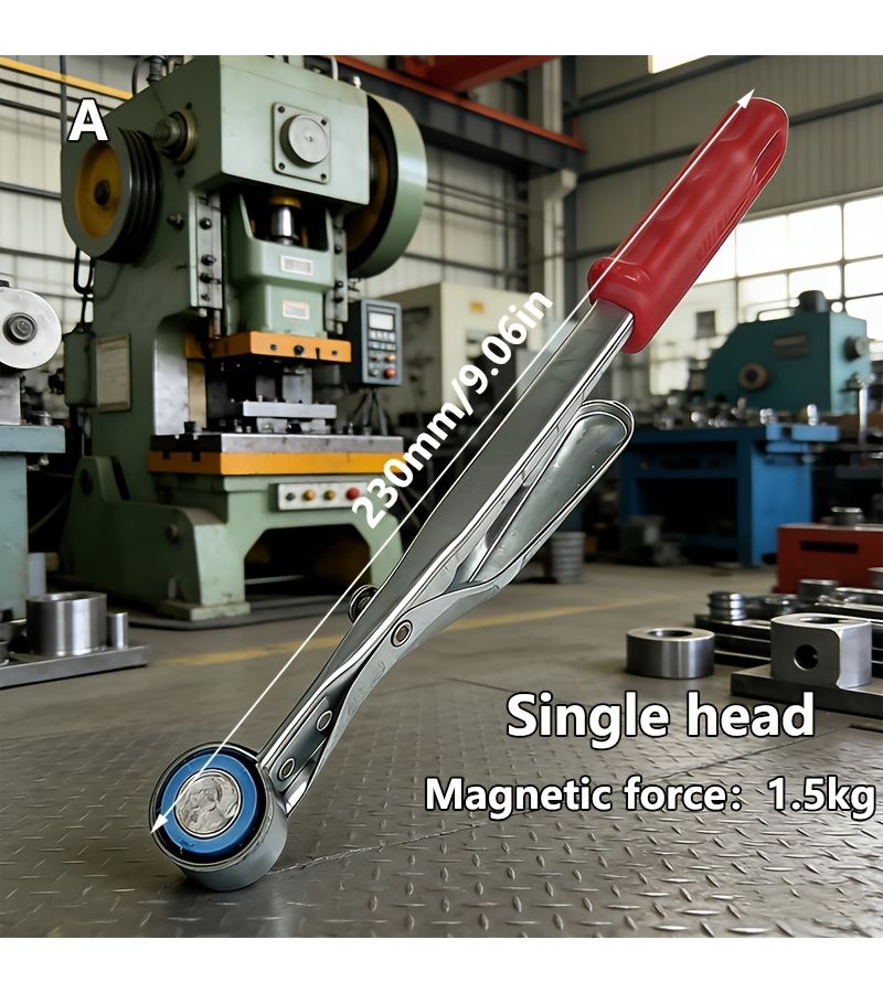 Press Type Magnetic Pick Up Tool Machine Press Anti Pressure Hand Tool Model A - Image 2
